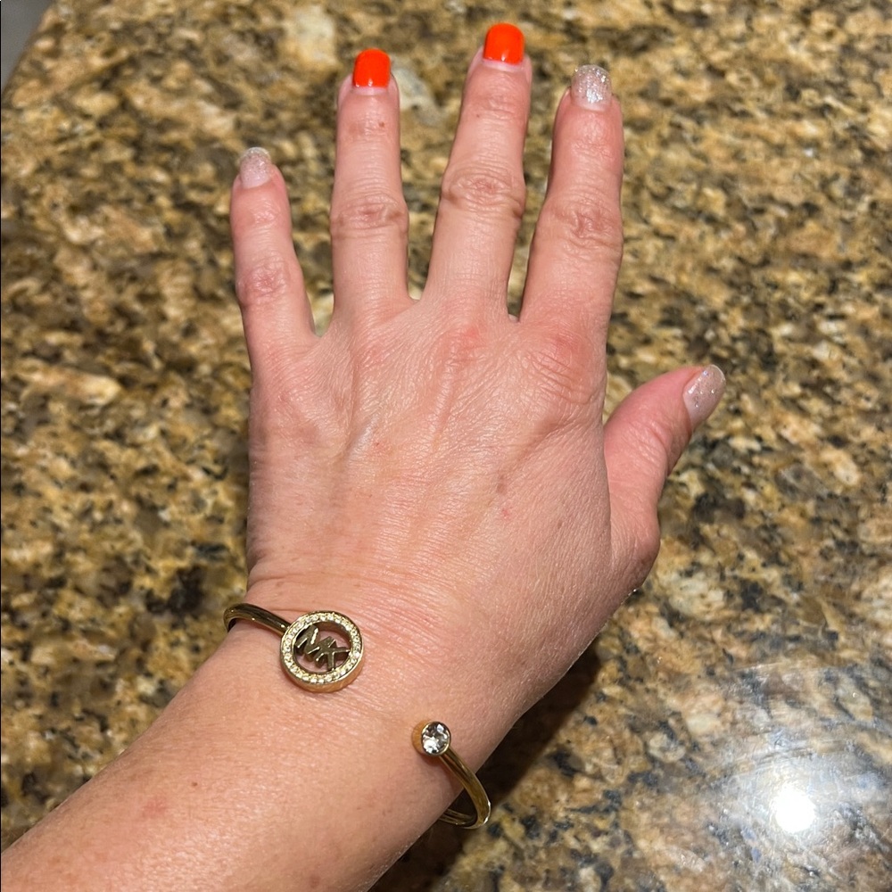 Michael Kors Gold with Rhinestones Bracelet - Picture 2 of 8